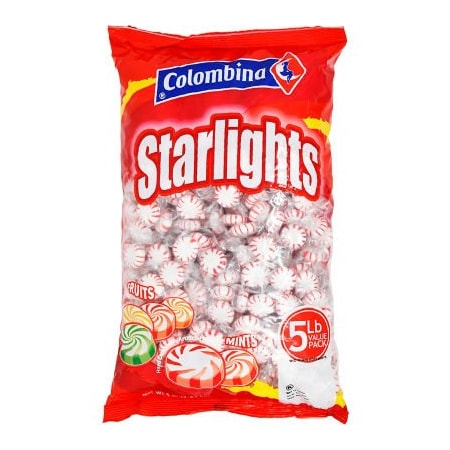 Green Rabbit Holdings Peppermint Starlight Mints, 5 lb Bag 26900012